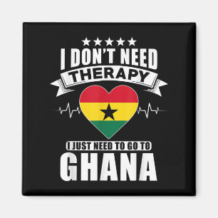 Ghana - ich brauche keine Therapie, zu der ich nur Magnet