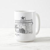 Ghana Icon Tasse (VorderseiteRechts)