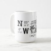 Ghana Icon Tasse (Vorderseite Links)