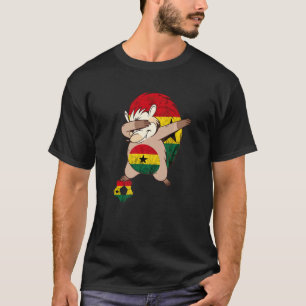 Ghana Igel Ghana Flag Ghanese Pride Ghana Foot T-Shirt