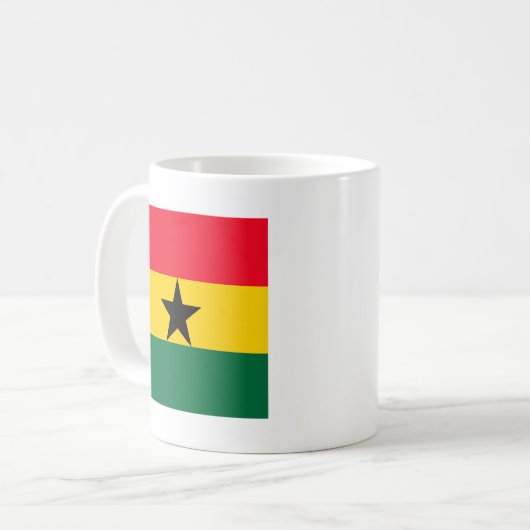 Ghana Kaffeetasse (Vorderseite Links)