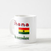 Ghana Kaffeetasse (Vorderseite Links)