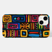 Ghana Kente Case-Mate iPhone Hülle (Rückseite (Horizontal))