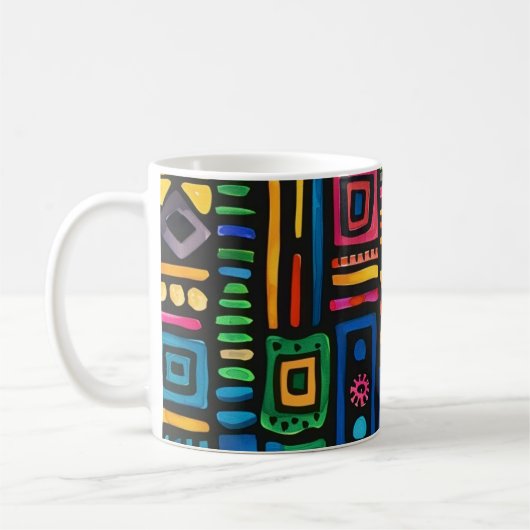 Ghana Kente Kaffeetasse (Links)