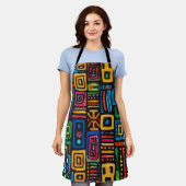 Ghana Kente Schürze (Getragen)