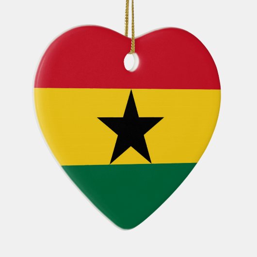 GHANA KERAMIKORNAMENT (Rechts)