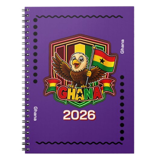 Ghana Kinder Notizblock (Vorderseite)