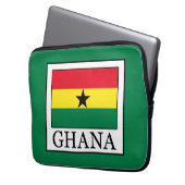 Ghana Laptopschutzhülle (Vorderseite Links)