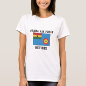 Ghana-Luftwaffe zurückgezogen T-Shirt (Vorderseite)
