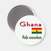 Ghana Magnet (Vorderseite/Rückseite)