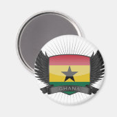 GHANA MAGNET (Vorderseite/Rückseite)