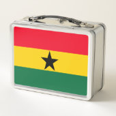 Ghana Metall Brotdose (Rückseite)