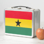 Ghana Metall Brotdose (Beispiel)