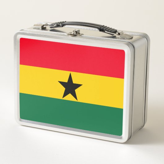 Ghana Metall Brotdose (Vorderseite)