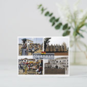 Ghana - Mosaik - Postkarte (Stehend Vorderseite)