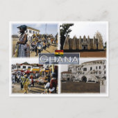 Ghana - Mosaik - Postkarte (Vorderseite)