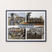 Ghana - Mosaik - Puzzle (Horizontal)