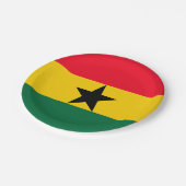 Ghana Pappteller (Schrägansicht)
