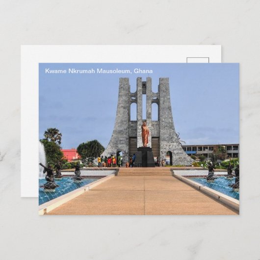 Ghana Postcard Postkarte (Vorne/Hinten)