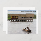 Ghana Postcard Postkarte (Vorne/Hinten)