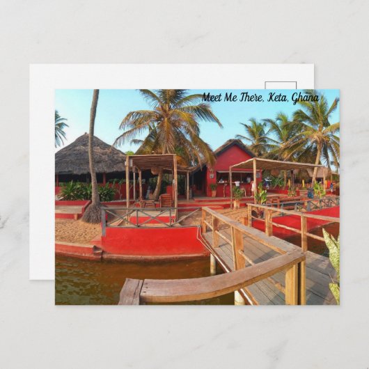 Ghana Postcard Postkarte (Vorne/Hinten)