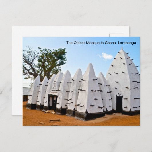 Ghana Postcard Postkarte (Vorne/Hinten)