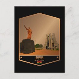 Ghana Postkarte