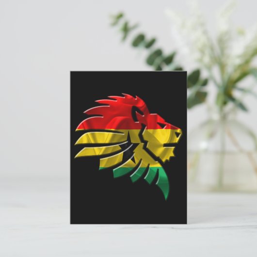 Ghana Postkarte (Stehend Vorderseite)