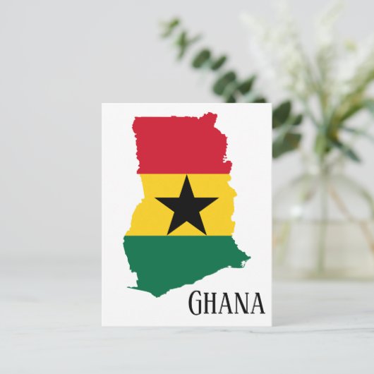 Ghana Postkarte (Stehend Vorderseite)