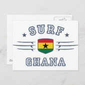 Ghana Postkarte (Vorne/Hinten)