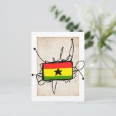 Ghana Postkarte (Stehend Vorderseite)