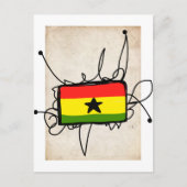 Ghana Postkarte (Vorderseite)