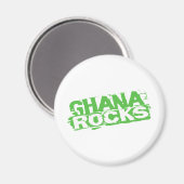 Ghana Rocks Magnet (Vorderseite/Rückseite)