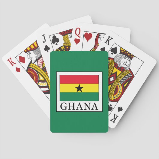 Ghana Spielkarten (Rückseite)