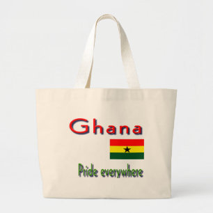 Ghana Stolz Jumbo Stoffbeutel