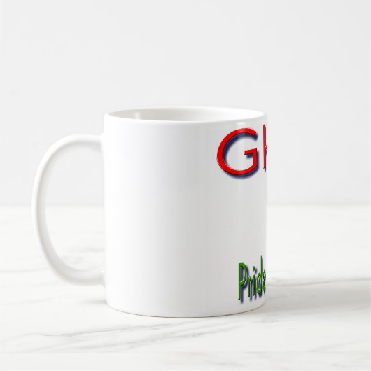 Ghana Stolz Kaffeetasse (Links)