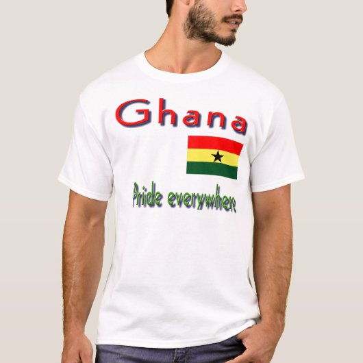 Ghana Stolz T-Shirt (Vorderseite)