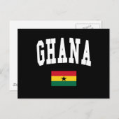 Ghana Style Postkarte (Vorne/Hinten)