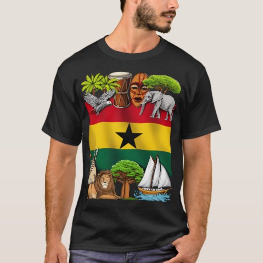 Ghana T-Shirt (Vorderseite)