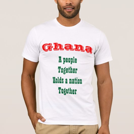 Ghana-T - Shirt (Vorderseite)