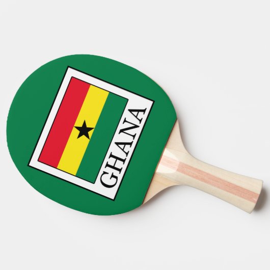 Ghana Tischtennis Schläger (Seitenansicht)