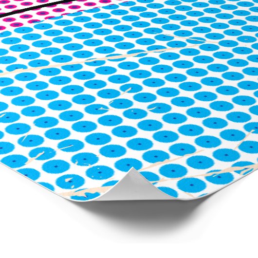 Ghana Travel Map Poster (Ecke)