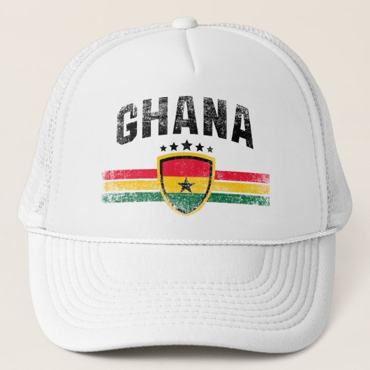 Ghana Truckerkappe (Vorderseite)