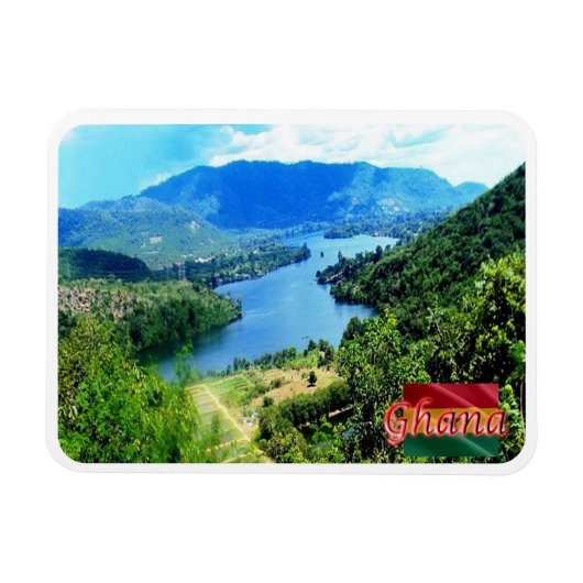 Ghana - Volta Lake - Magnet (Horizontal)