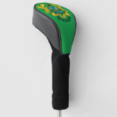 Ghana-Wappen Golf Headcover (angewinkelt)