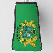 Ghana-Wappen Golf Headcover (Rotieren 90)