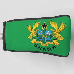 Ghana-Wappen Golf Headcover