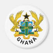 Ghana-Wappen Magnet (Vorne)