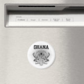 Ghana-Wappen Magnet (In Situ (Geschirrspüler))