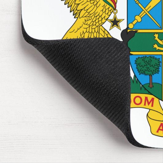 Ghana-Wappen Mousepad (Ecke)